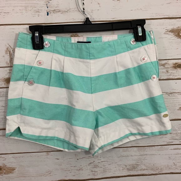 Tommy Hilfiger Other - Girls Tommy Hilfiger Striped Side Zipper Shorts 14